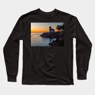 Lighthouse and Sunset Long Sleeve T-Shirt
